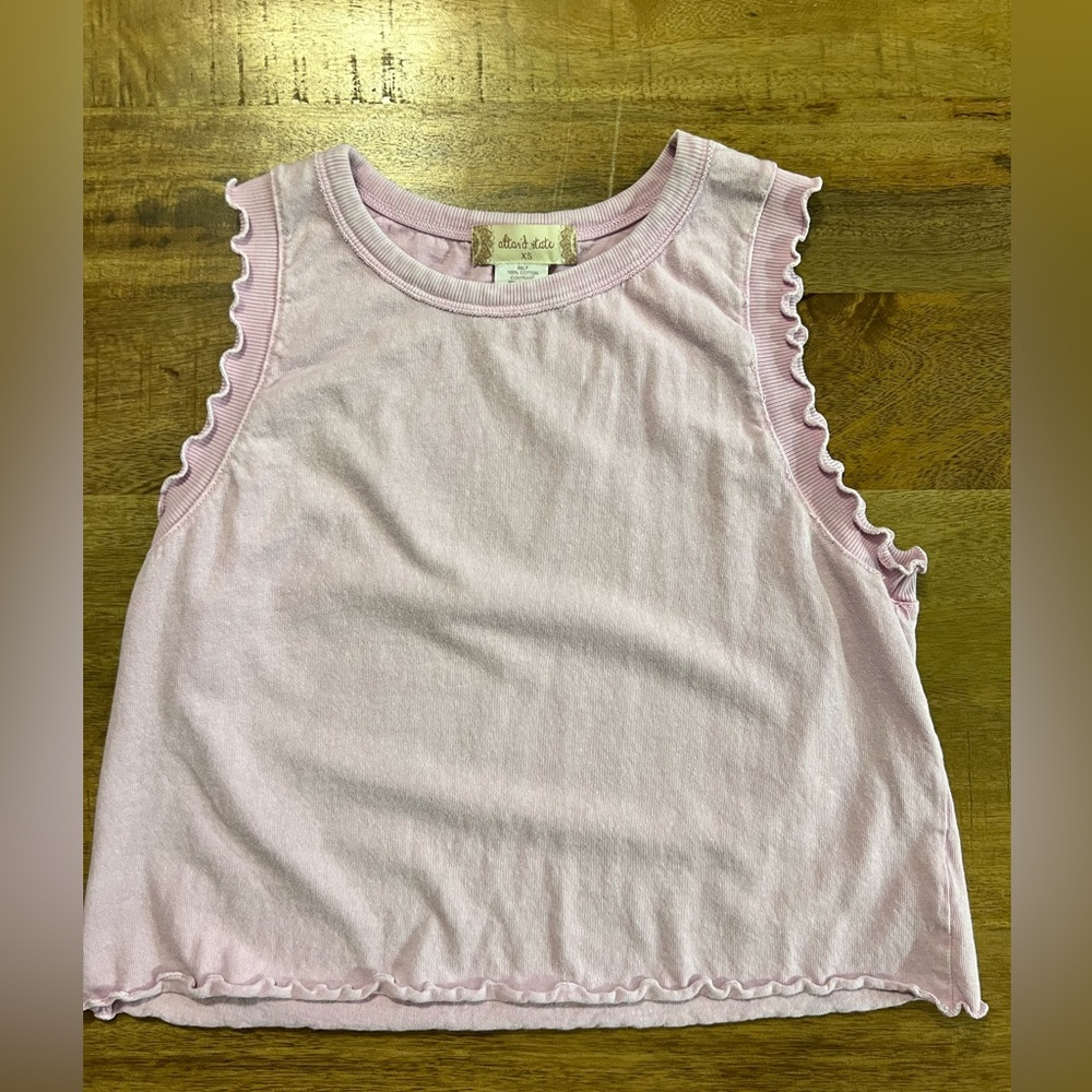 Altar’d State Ruffle Edge Tank